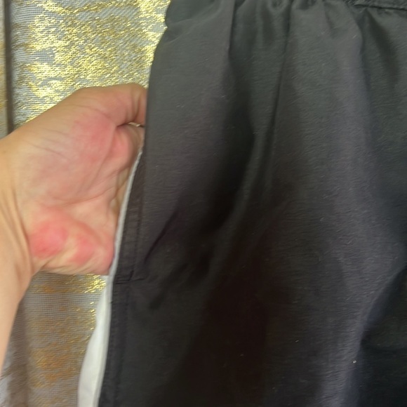 Nike Black/White And Red Swim Shorts Size S - Picture 3 of 14